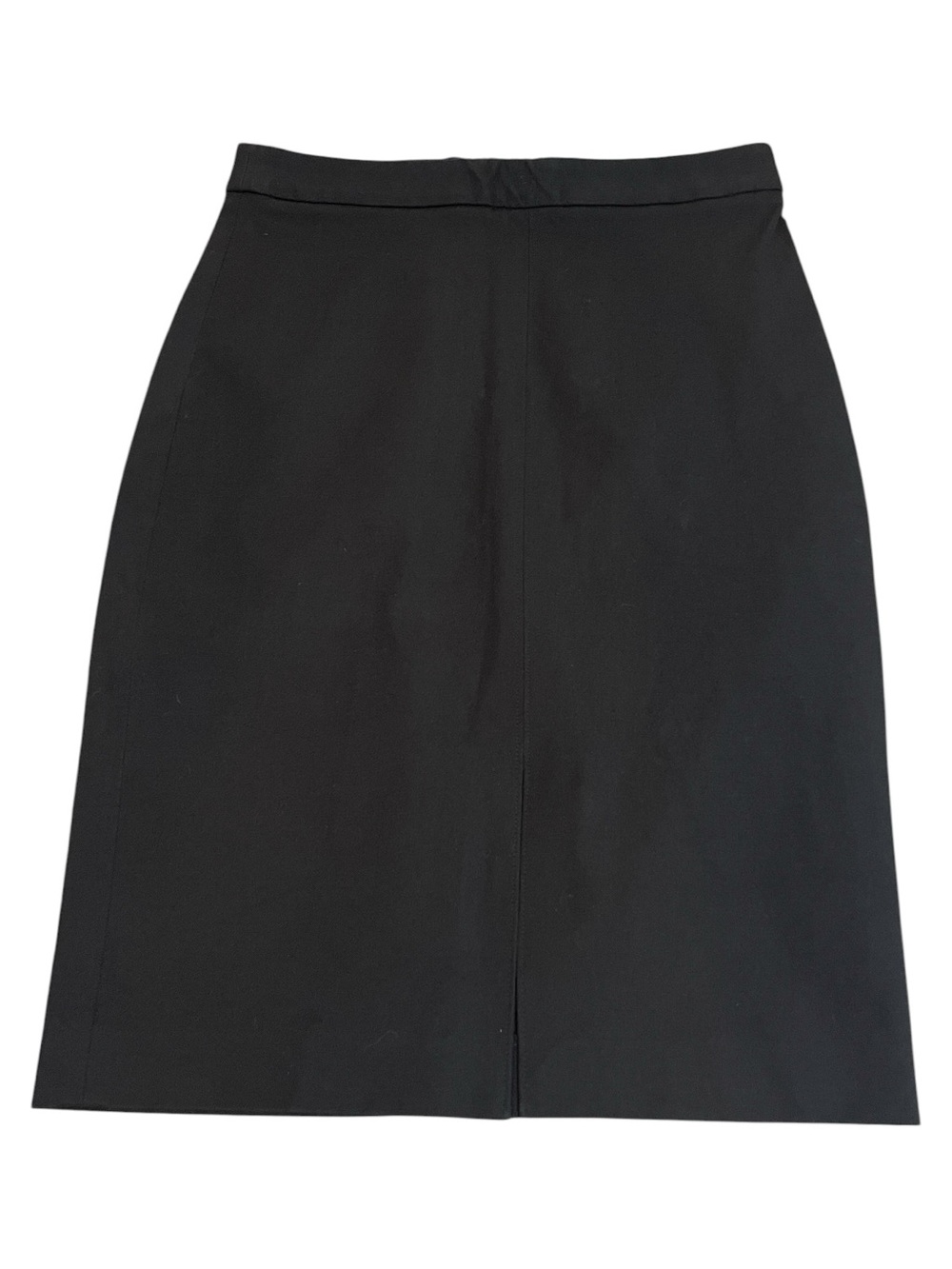BANANA REPUBLIC TAILORED STRETCH PENCIL SKIRT BLACK SIZE 2 XS
